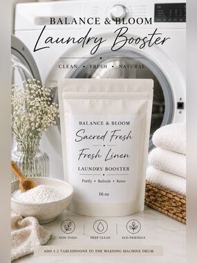 Laundry Booster | Fresh Linen | 16oz Bag